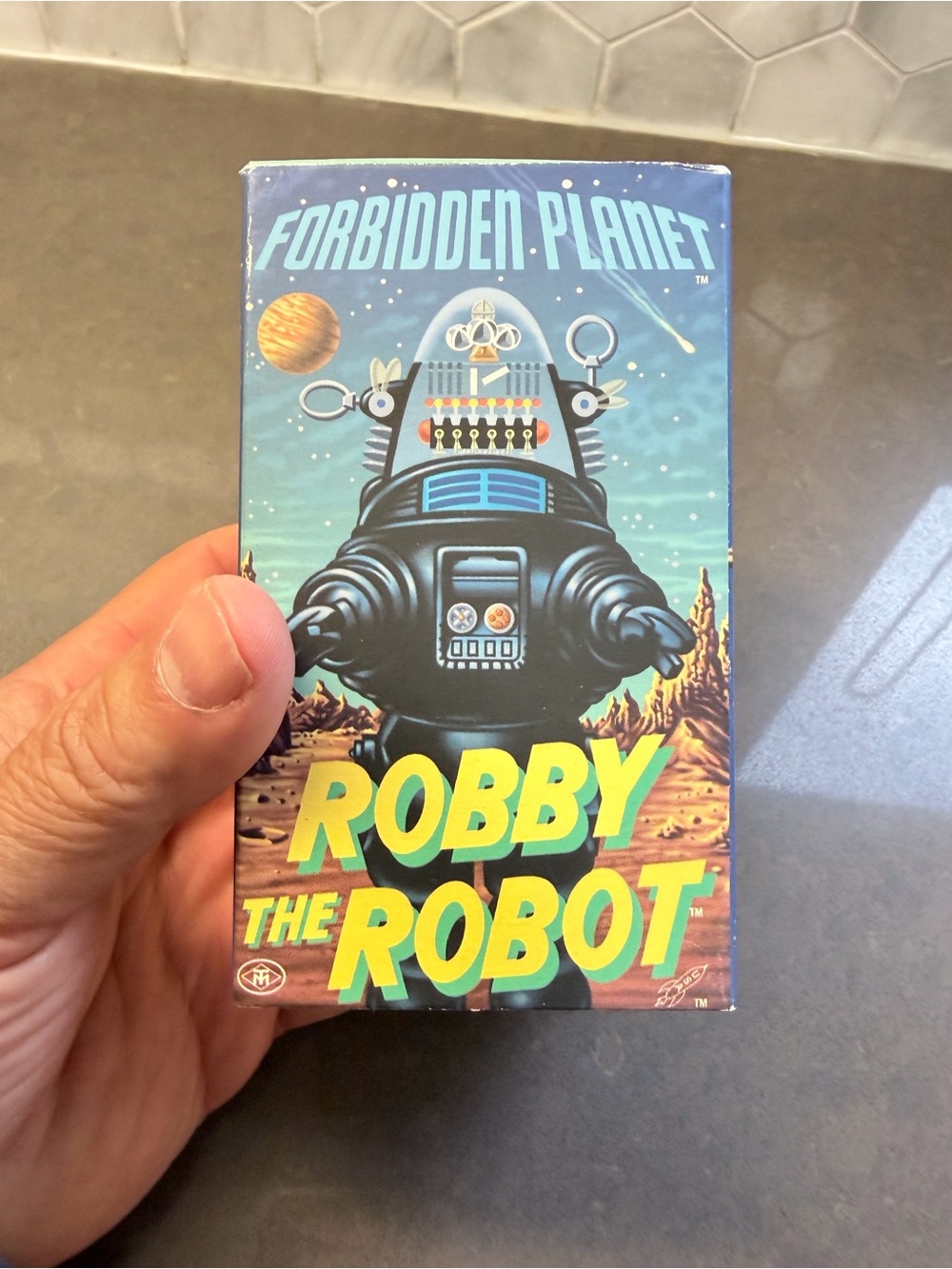 Forbidden Planet Robby the Robot Boxed wind up toy